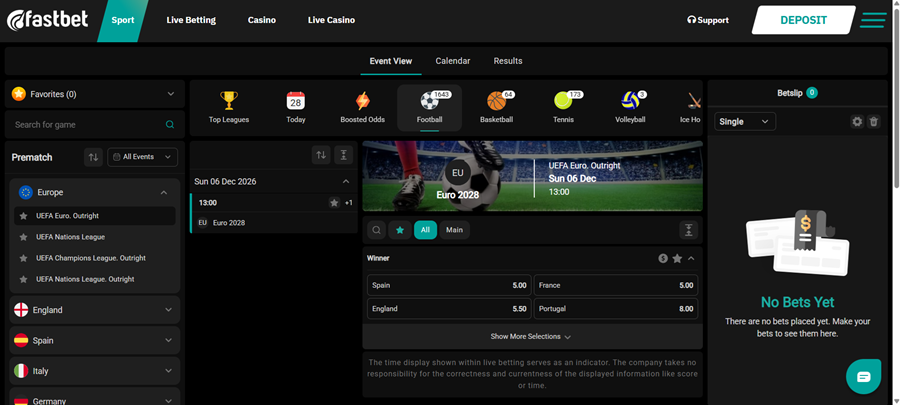مراجعة FastBet