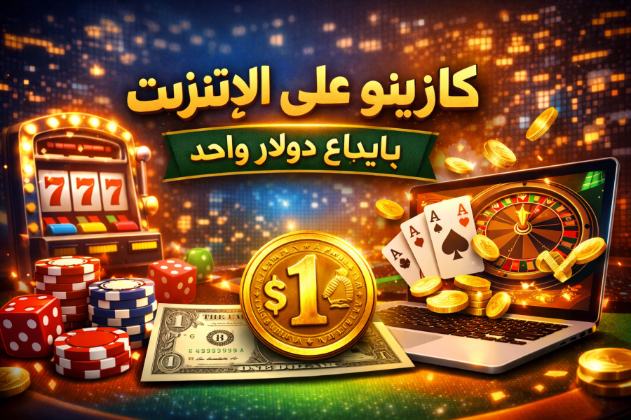 كازينو على الإنترنت بإيداع دولار واحد